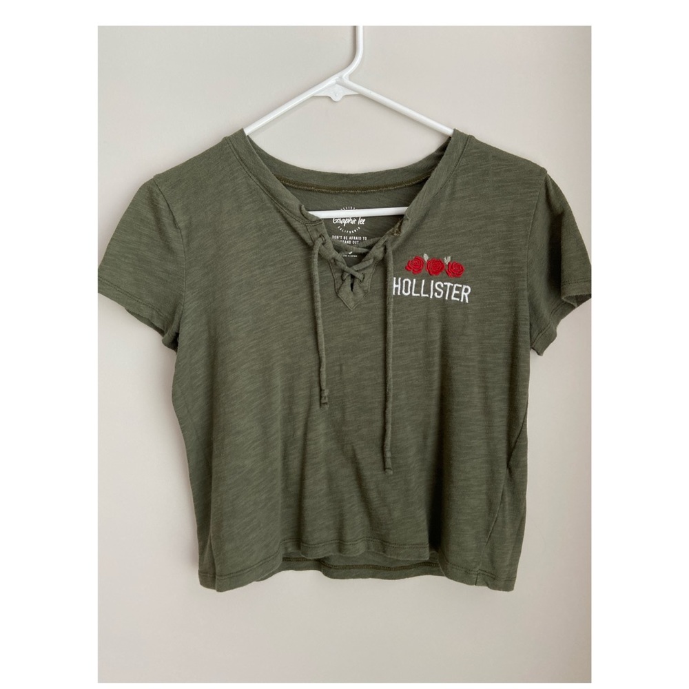 hollister crop top